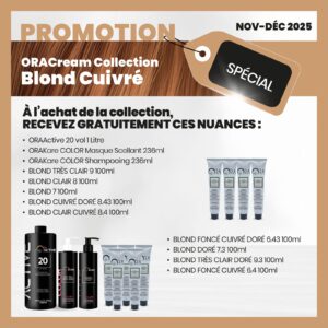Promo ORACream Collection Blond Cuivré
